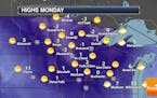 Bitterly Cold & Sunny Monday - Temps Moderate Toward Mid-Week