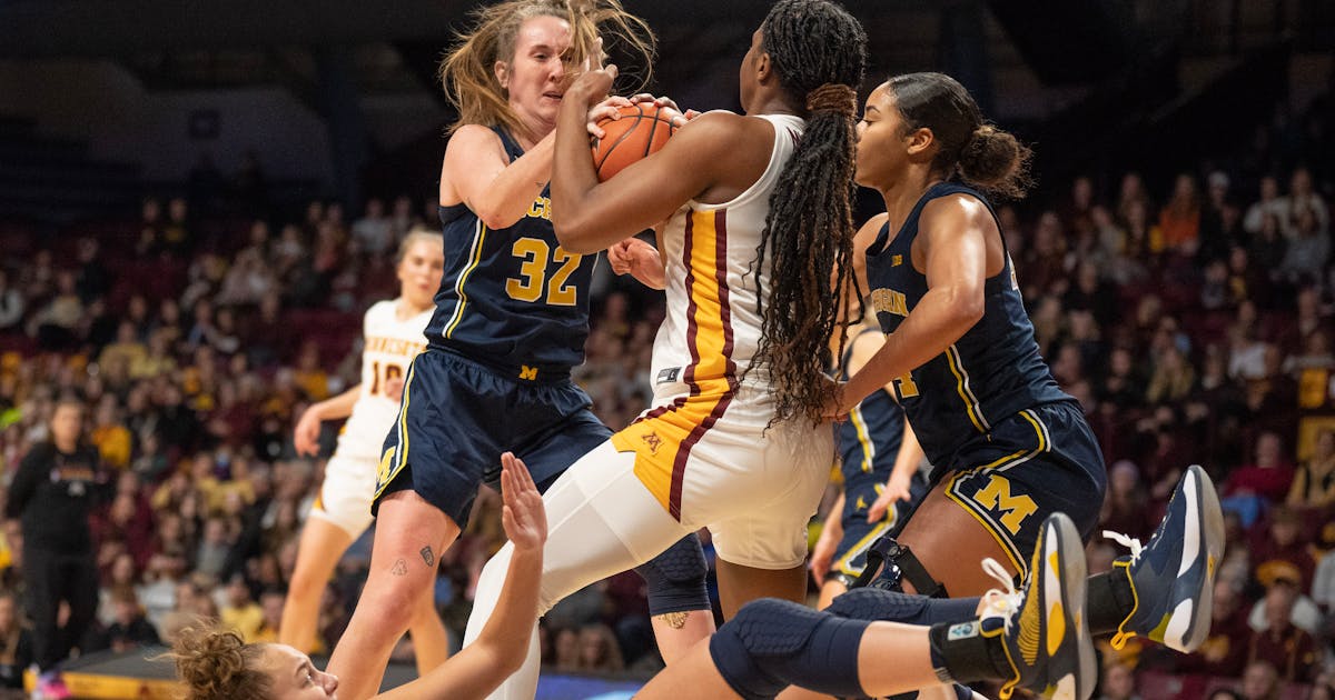 Gophers women’s basketball manages only 41 points in blowout loss to No. 13 Michigan