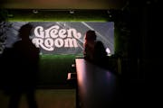 The sign near the upstairs bar touted the Green Room, a new 350-capacity venue in the former Pourhouse site in Minneapolis’ Uptown commercial distri