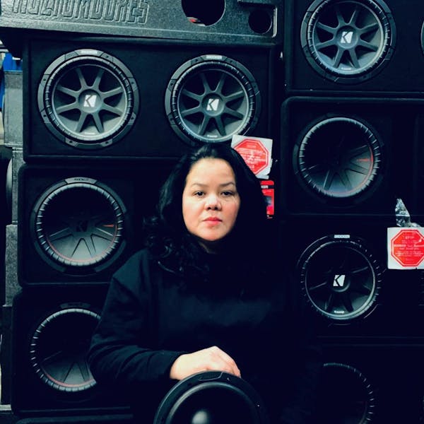 El Rey Car Audio owner Olivia Rodriquez will use a $15,000 grant from the Neighborhood Development Center to get new signage for her Lake Street busin