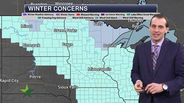 Afternoon forecast: Dropping temps; wind chill advisory tonight