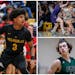 Clockwise from left: Nasir Whitlock of DeLaSalle, Maddyn Greenway of Providence Academy and Boden Kapke of Holy Family. 