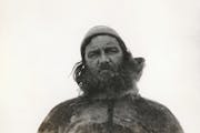 Arctic explorer Peter Freuchen during the Fifth Thule Expedition in northern Canada in the early 1920s.