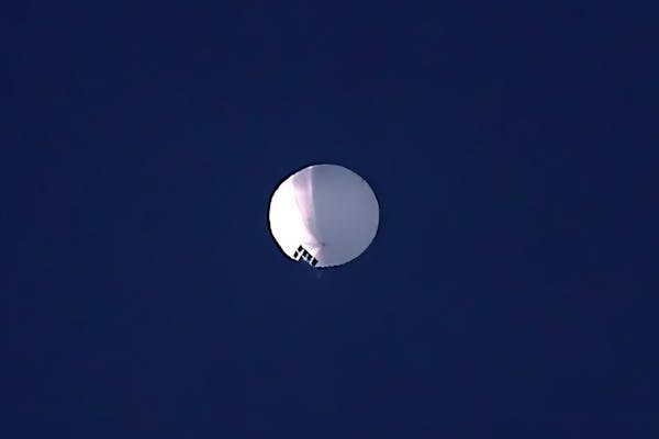 Video captures suspected spy balloon over U.S. skies, straining U.S.-China relations