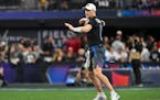 Vikings quarterback Kirk Cousins completed 15 of 19 passes for 150 yards and three touchdowns in the third and final flag football game of the NFL’s