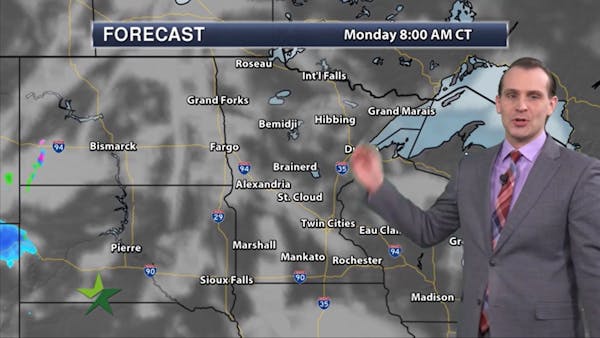 Afternoon forecast: Messy mix, high 36