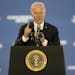 President Joe Biden speaks during a visit to the Belmont Water Treatment Plant on Friday, Feb. 3, 2023, in Philadelphia.