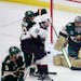 Marc-Andre Fleury is scheduled to start in net for the Wild when they face off against the Coyotes on Monday night at Mullett Arena in Tempe, Ariz.