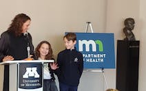 Leah Henrikson introduced her daughter, Vivian, the inspiration for Minnesota’s Vivian Act legislation in 2021 that spread awareness about congenita