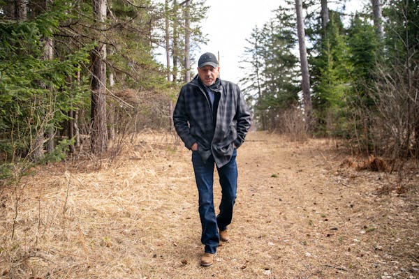 Kevin DuPuis, chair of the Fond du Lac Band of Lake Superior Chippewa, walked around the Cloquet Forestry Center in 2021 and recalled the history of t