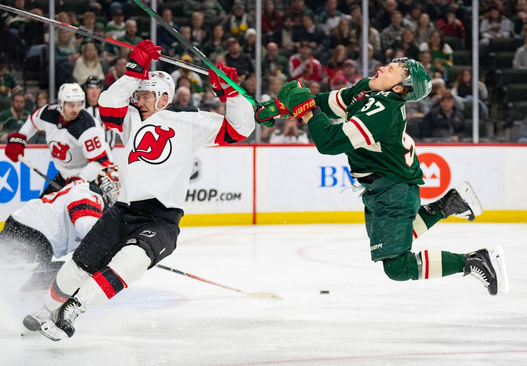 Devils come up empty in shootout, lose 3-2 to Wild