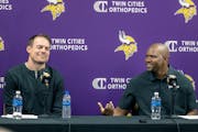Minnesota Vikings Head Coach Kevin O’Connell introduced new Defensive Coordinator Brian Flores to the media Wednesday.