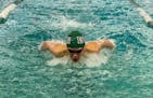Edina sophomore swimmer Jiarui Xue has the state’s fastest time in the 500-yard freestyle.