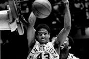 Mychal Thompson was a force for the Gophers from 1974-78, scoring a school record 1,992 career points.