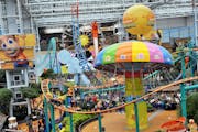 Nickelodeon Universe at the Mall of America is one of the world’s largest indoor theme parks.