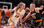 Gophers guard Mara Braun (10) continues to draw accolades after a strong freshman season and summer with USA Basketball.