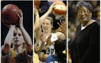 Three new additions of the Minnesota Sports Hall of Fame helped raise women’s basketball in their eras with their contributions (from left): Carol A