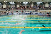 The boys swimming and diving state meet begins Thursday and concludes Saturday.