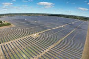 The Xcel Energy solar farm in North Branch is currently the largest of its kind in Minnesota. Xcel has a larger solar farm planned in Becker, and the 