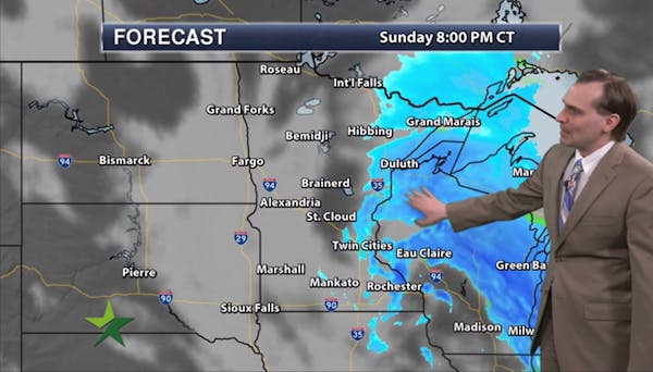 Afternoon forecast: Light snow, breezy