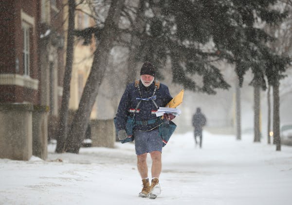 A photo of a mail carrier defying winter with his bare calves resonated deeply with Minnesotans everywhere. 