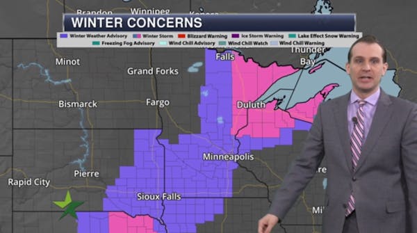 Morning forecast: AM rain, PM snow with falling temps