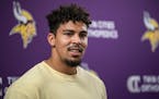 “This was the right opportunity, the right fit,” tight end Josh Oliver said of the Vikings at a news conference on Thursday. 