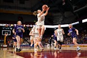 Providence Academy guard Maddyn Greenway made a layup against Albany during Saturday’s Class 2A girls basketball championship game at Williams Arena