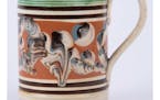 Antique mocha ware, made in England to export to the United States and Canada in the 18th and 19th centuries, caught collectors’ attention in the mi