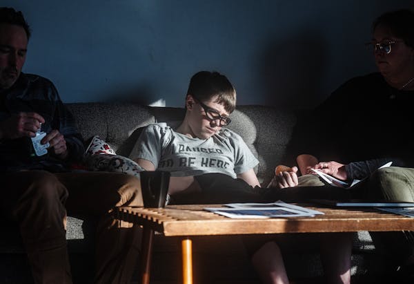 Harrison Bolchen, 13, was never admitted for inpatient mental health care due to a shortage of beds. He’s doing better now after a few months of in-