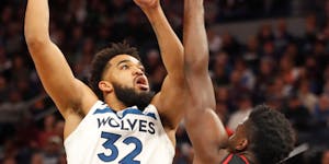 Timberwolves center Karl-Anthony Towns played for the first time in 52 games on Wednesday, scoring 22 points and showing why he is so important to the