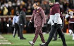 Gophers head coach P.J. Fleck, above at the Iowa game last season, got a sixth commitment for the 2024 recruiting class.