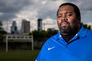 Charles Adams is Minneapolis North’s football coach and director of security for the Minnesota Twins.