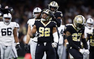 New Vikings pass rusher Marcus Davenport says he’s still upset about only getting half a sack last season with the Saints.