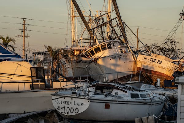 Hurricane Ian caused much damage in the Fort Myers and Fort Myers Beach areas of Florida.
