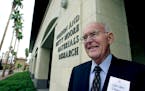 Intel Corp. founder and chairman emeritus, Gordon Moore, smiles as he tours during the dedication of the new Gordon and Betty Moore Material Research 