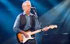 Eric Clapton performs at London’s Royal Albert Hall in 2015.