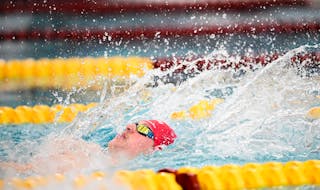 At the state meet, Eden Prairie senior Luke Logue won two races, swam legs on two winning relays and led his team to the Class 2A championship.
