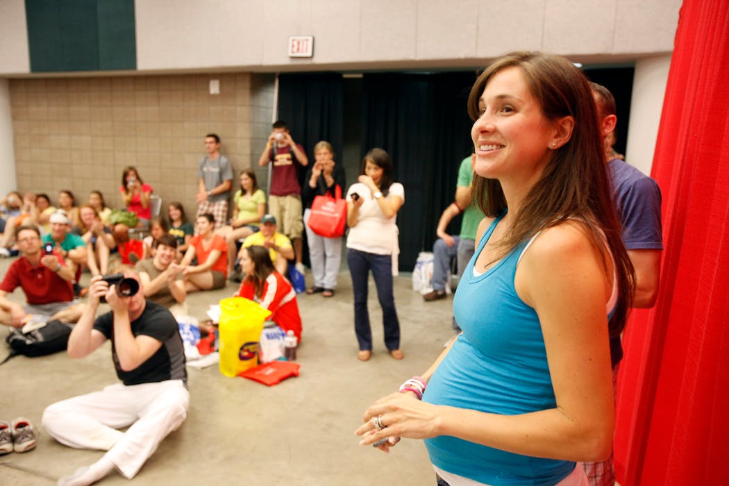 In June 2010, U.S. Olympian and Duluth East High School graduate Kara Goucher was among the speakers at a Grandma’s Marathon event.
