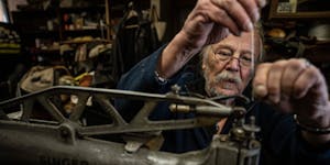 Michael Zastawny, of Michal’s Boot & Shoe Repair, is closing his store May 1. The shop opened in 1962.