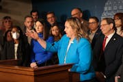 Rep. Emma Greenman, DFL-Minneapolis,  is sponsoring a House bill that would create new penalties for people who knowingly spread false information ahe
