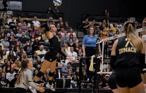 McKenna Melville, an All-America hitter last season for Central Florida, will replace her mother as Eagan’s volleyball coach.