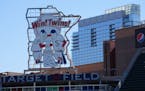 The Minnesota Twins unveil their new scoreboard Tuesday, March 28, 2023 at Target Field in Minneapolis. ] ANTHONY SOUFFLE • anthony.souffle@startrib