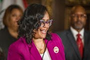 Stephanie Burrage, who on Wednesday was named Minnesota’s first chief equity officer at the State Capitol in St. Paul.