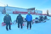 Fairbanks in the sights of the 'three old guys' traveling to Alaska by snowmobile