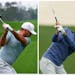 Jason Day (left) and Jordan Spieth are a pair of former world No. 1s with new swings — and swing thoughts — in play.