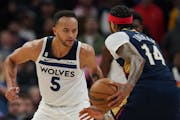 Forward Kyle Anderson suffered an eye injury in the Wolves’ first-round playoff series loss to Denver last season. There were concerns he might not 