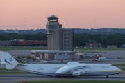 Minneapolis-St. Paul International Airport control tower