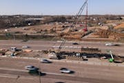 Afternoon rush hour traffic flowed along I-94 south of Oakdale on Wednesday. Spring is here, and so is road construction season as MnDOT announced its