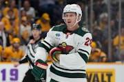 In three games, Wild newcomer Gustav Nyquist has made an impact. He set up two goals and scored one vs. Chicago in his Wild debut and assisted on two 